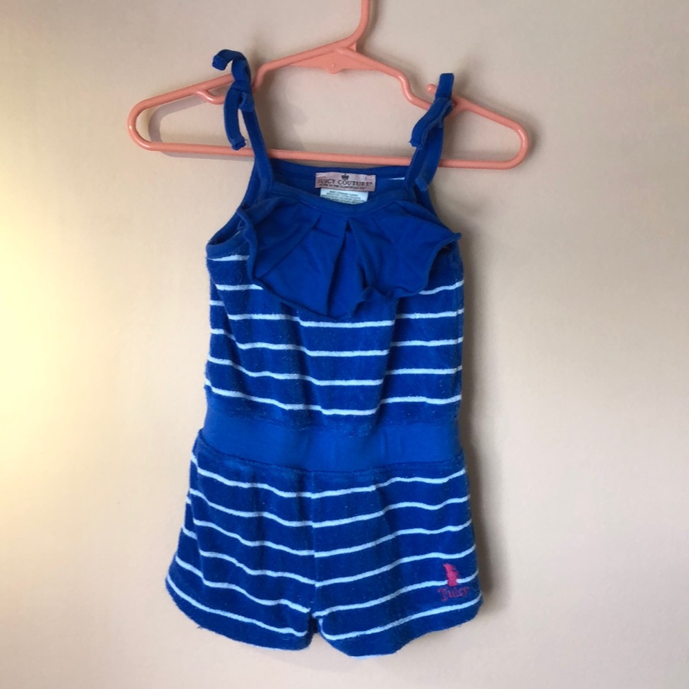 Juicy Couture terry infant romper
